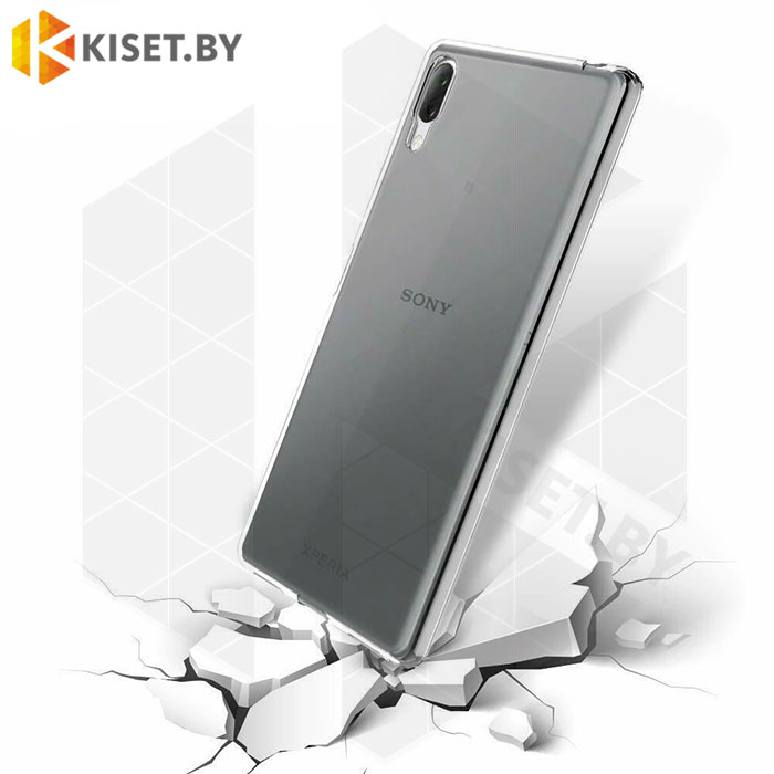 Силиконовый чехол Ultra Thin TPU для Sony Xperia L3 прозрачный