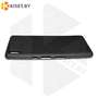 Силиконовый чехол матовый для Sony Xperia l3 черный