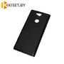 Силиконовый чехол KST MC для Sony Xperia XA2 Plus черный матовый