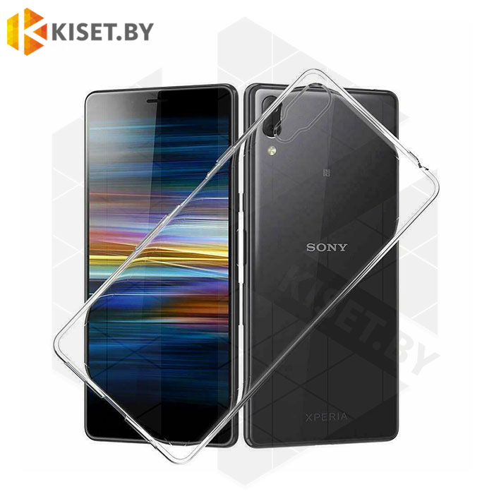Силиконовый чехол Ultra Thin TPU для Sony Xperia L3 прозрачный