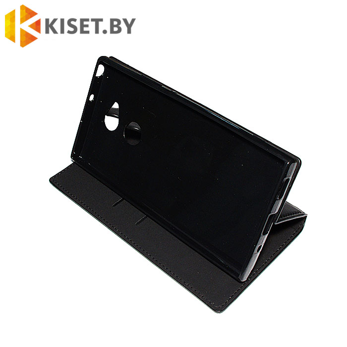 Чехол-книжка Book Case с визитницей для Sony Xperia L2 черный