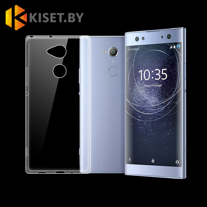 Силиконовый чехол Ultra Thin TPU для Sony Xperia XA2, прозрачный