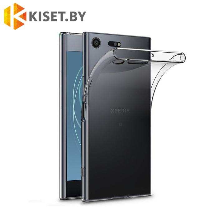Силиконовый чехол Ultra Thin TPU для Sony Xperia XZ1, прозрачный
