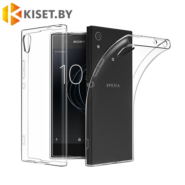 Силиконовый чехол Ultra Thin TPU для Sony Xperia XA1 Plus, прозрачный