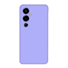Soft-touch бампер KST Silicone Cover для Tecno Pova 4 фиалковый с закрытым низом