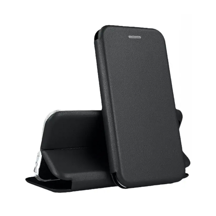 Чехол-книжка KST Book Case 3D с визитницей для Tecno Spark 10 черный