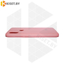 Soft-touch бампер Silicone Cover для Xiaomi Redmi Note 6 / 6 Pro розовый