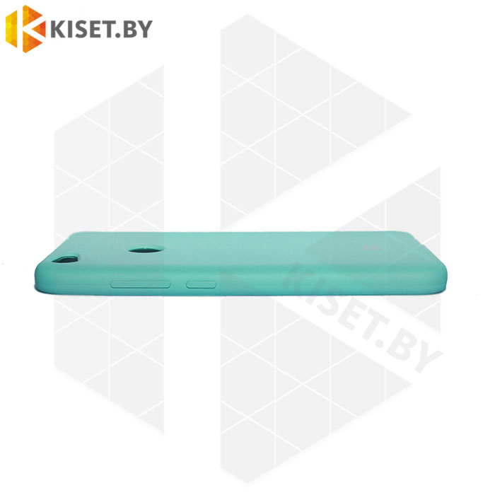 Soft-touch бампер Silicone Cover для Xiaomi Redmi Note 5A Prime бирюзовый