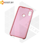 Soft-touch бампер Silicone Cover для Xiaomi Redmi Note 6 / 6 Pro розовый