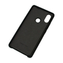 Soft-touch бампер Silicone Cover для Xiaomi Mi 8se черный
