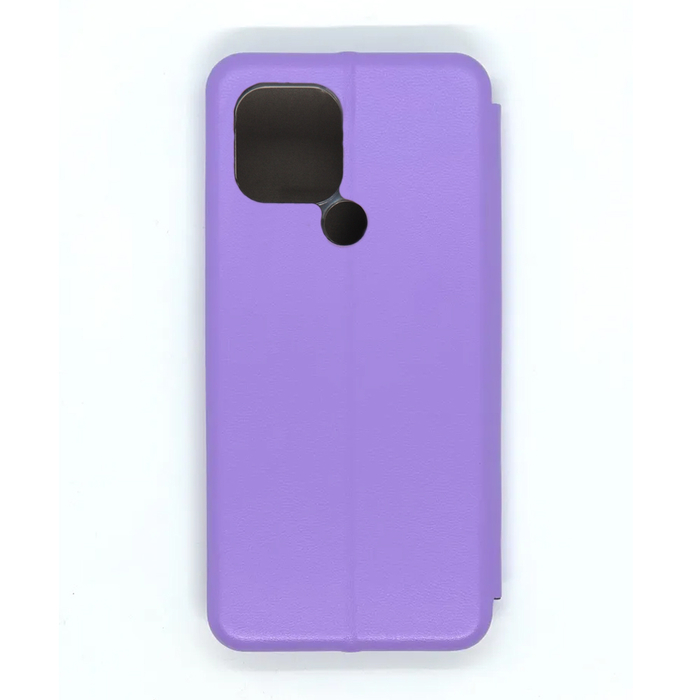 Чехол-книжка KST Book Case 3D с визитницей для Xiaomi Poco C51 фиалковый