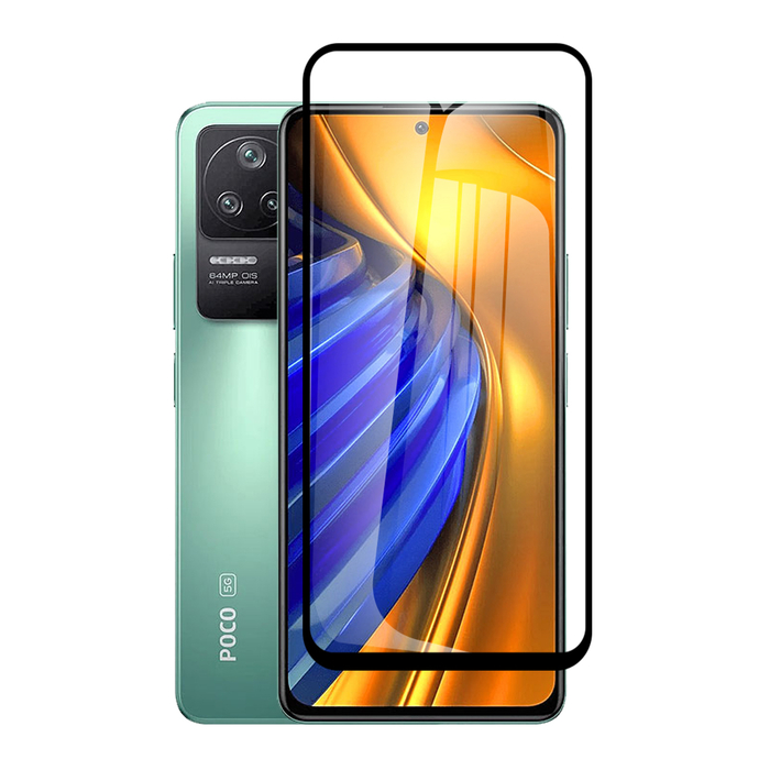 Защитное стекло KST FG для Xiaomi Poco F4 черное