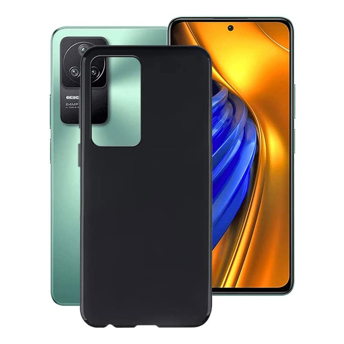 Силиконовый чехол KST MC для Xiaomi Poco F4 черный