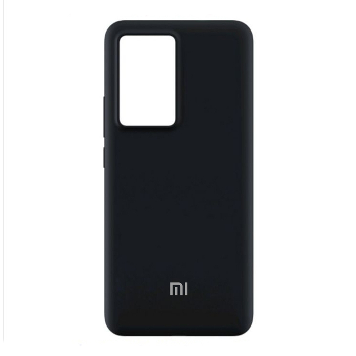 Soft-touch бампер KST Silicone Cover для Xiaomi Poco F5 / Redmi Note 12 Turbo черный