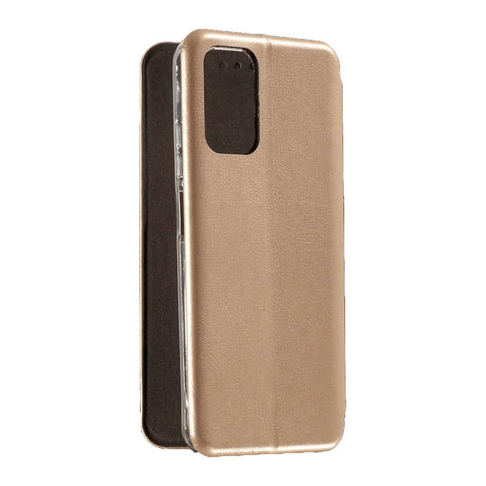 Чехол-книжка KST Book Case 3D с визитницей для Xiaomi Poco M3 Pro золотой