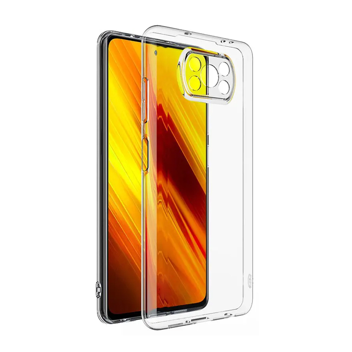 Силиконовый чехол KST SC для Xiaomi POCO X3 / POCO X3 Pro прозрачный
