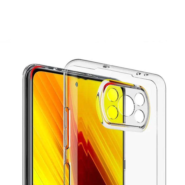 Силиконовый чехол KST SC для Xiaomi POCO X3 / POCO X3 Pro прозрачный