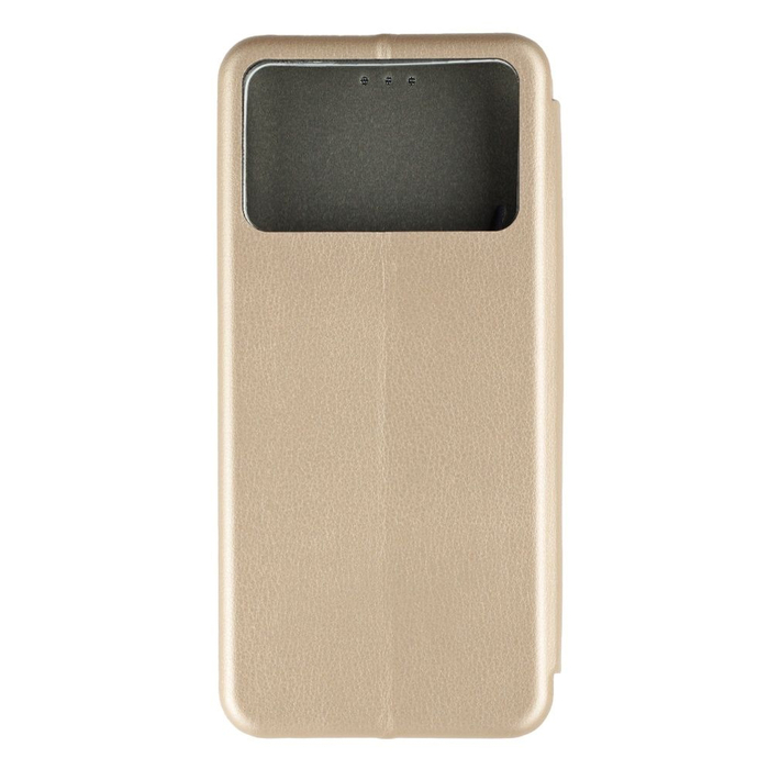 Чехол-книжка KST Book Case 3D с визитницей для Xiaomi Poco X4 Pro 5G золотой