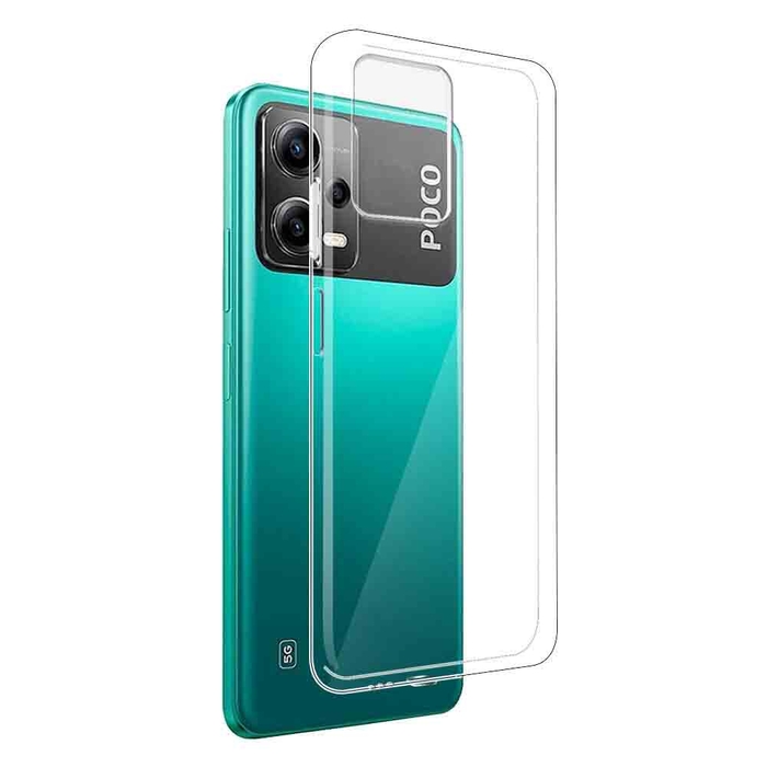 Силиконовый чехол KST UT для Xiaomi Poco X5 5G прозрачный