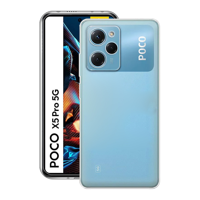 Силиконовый чехол KST SC для Xiaomi Poco X5 Pro прозрачный