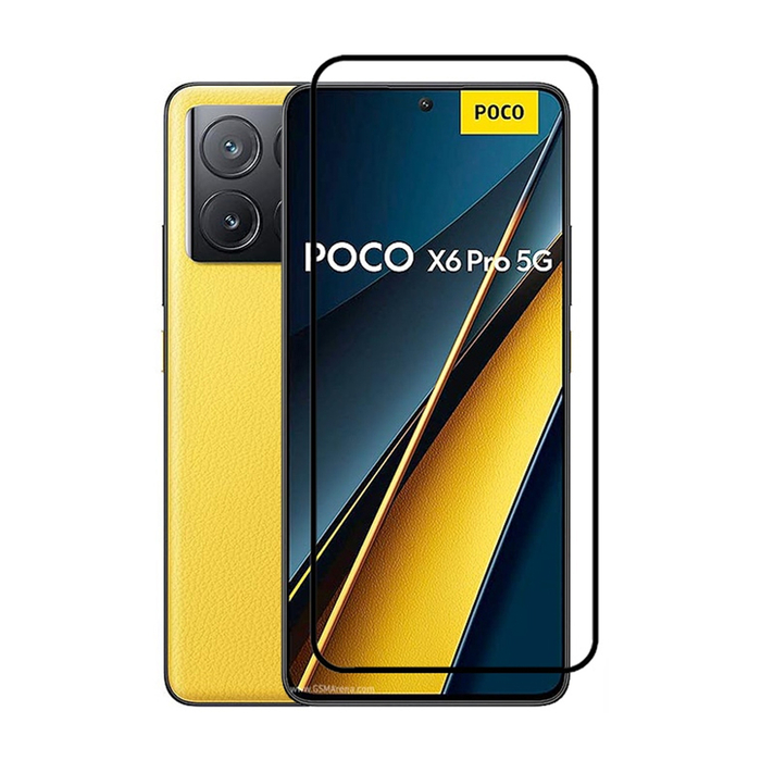Защитное стекло KST FG для Xiaomi Poco X6 / X6 Pro черный