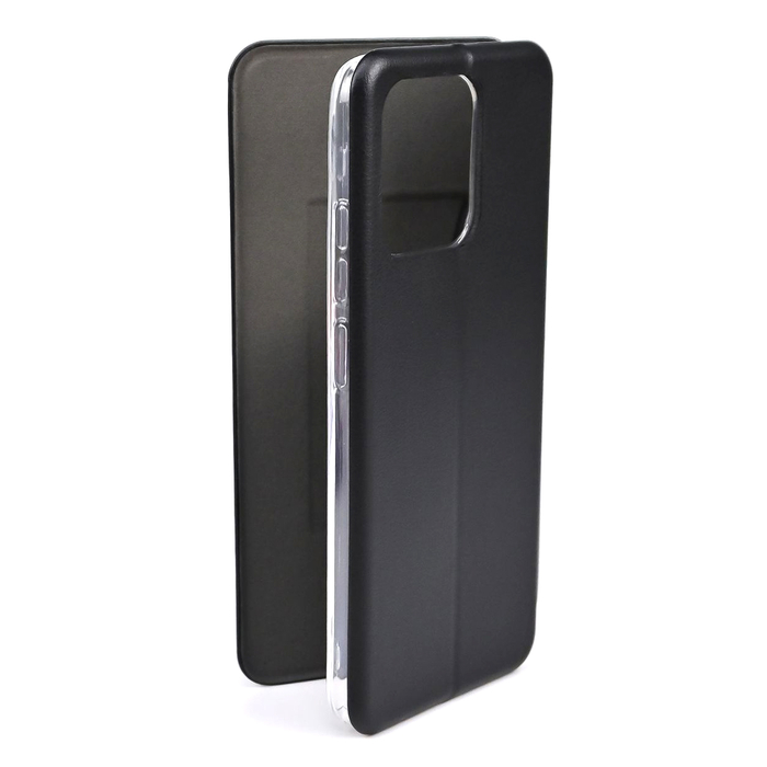 Чехол-книжка KST Book Case 3D с визитницей для Xiaomi Redmi 12 черный