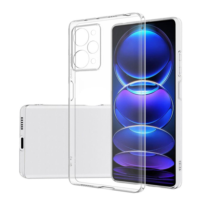 Силиконовый чехол KST SC для Xiaomi Redmi 12 прозрачный