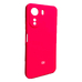 Soft-touch бампер KST Silicone Cover для Xiaomi Redmi 13C фуксия с закрытым низом