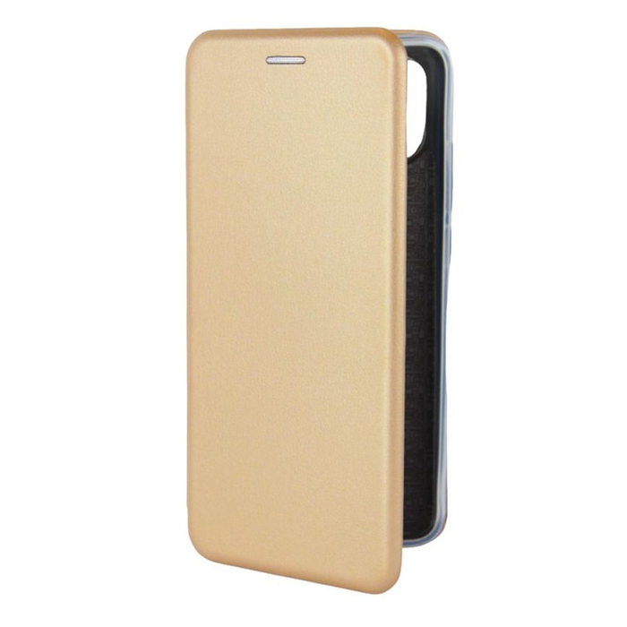 Чехол-книжка KST Book Case 3D с визитницей для Xiaomi Redmi A1+ (2022) золотой