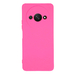 Soft-touch бампер KST Silicone Cover для Xiaomi Redmi A3 / A3x фуксия с закрытым низом