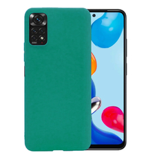 Soft-touch бампер KST Silicone Cover для Xiaomi Redmi Note 11 Pro изумрудный