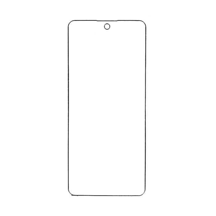 Защитная гидрогелевая пленка KST HG для Xiaomi Redmi Note 11S 5G на весь экран прозрачная