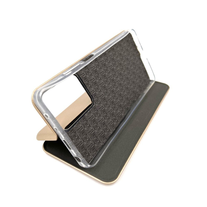 Чехол-книжка KST Book Case 3D с визитницей для Xiaomi Redmi Note 12 золотой