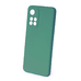 Soft-touch бампер KST Silicone Cover для Xiaomi 11i / Redmi Note 11 Pro Plus / Redmi Note 11 pro (китай версия) изумрудный с закрытым низом