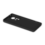 Soft-touch бампер KST Silicone Cover для Xiaomi 12 / 12X (2022) черный с закрытым низом