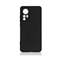 Soft-touch бампер KST Silicone Cover для Xiaomi 12 / 12X (2022) черный с закрытым низом