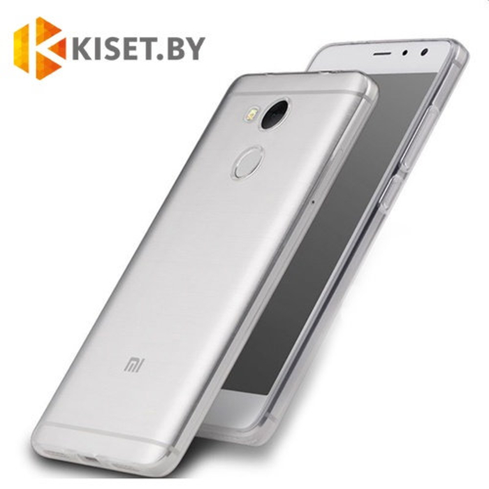 Силиконовый чехол Ultra Thin TPU для Xiaomi Redmi 4 / 4 Pro, прозрачный