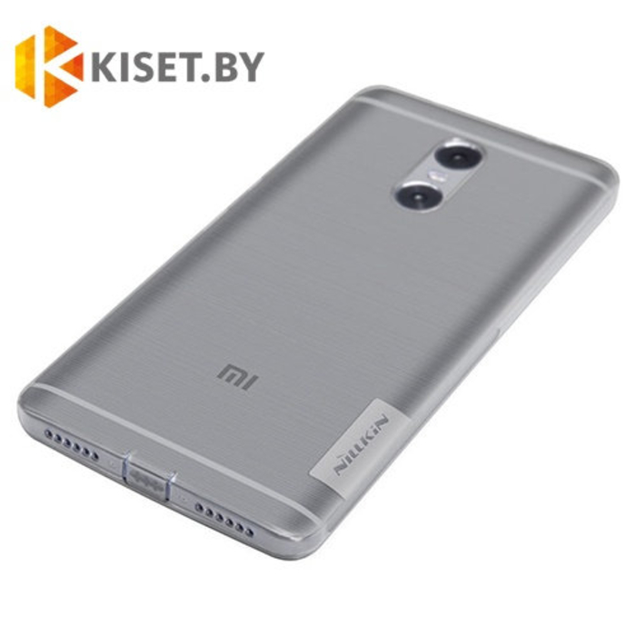 Силиконовый чехол Nillkin TPU Nature для Xiaomi Redmi Pro, серый