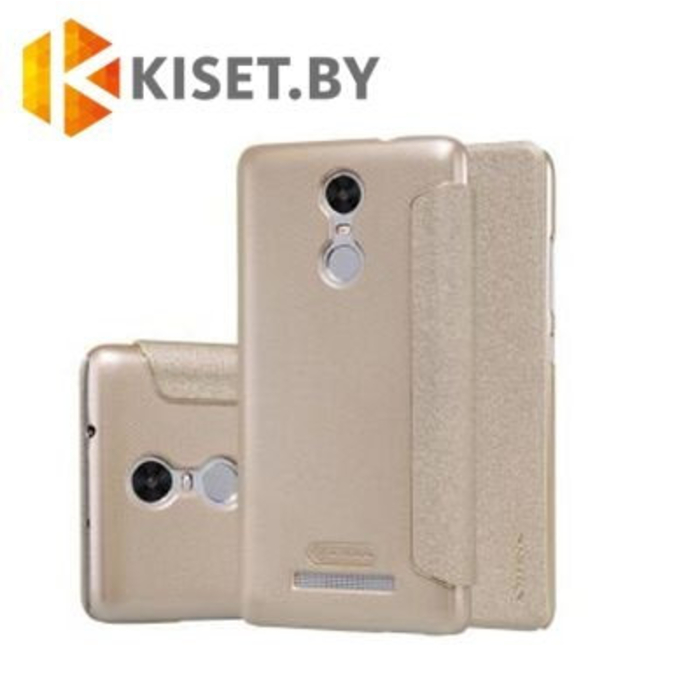 Чехол Nillkin Sparkle для Xiaomi Redmi Note 3, золотой