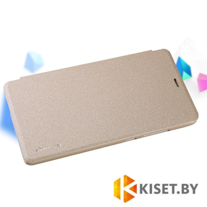 Чехол Nillkin Sparkle для Xiaomi Redmi Note 3, золотой