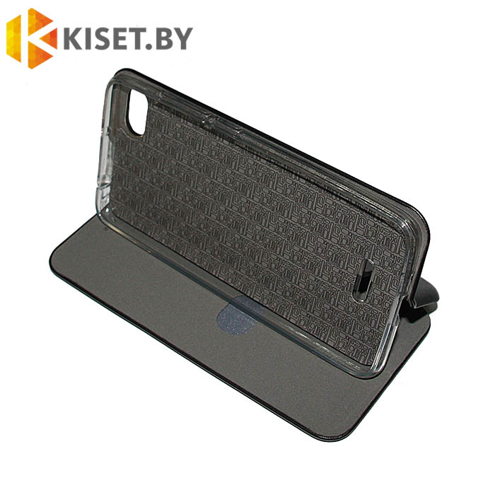Чехол-книжка Book Case 3D с визитницей для Xiaomi Redmi 6A черный