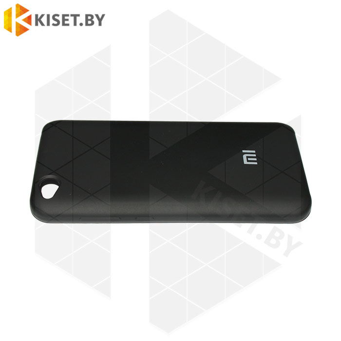 Soft-touch бампер Silicone Cover для Xiaomi Redmi Go черный