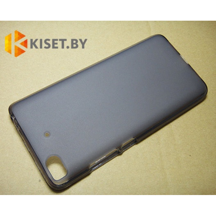 Силиконовый чехол матовый для Xiaomi Mi 5S, серый
