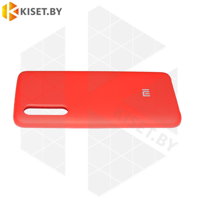 Soft-touch бампер Silicone Cover для Xiaomi Mi9 красный