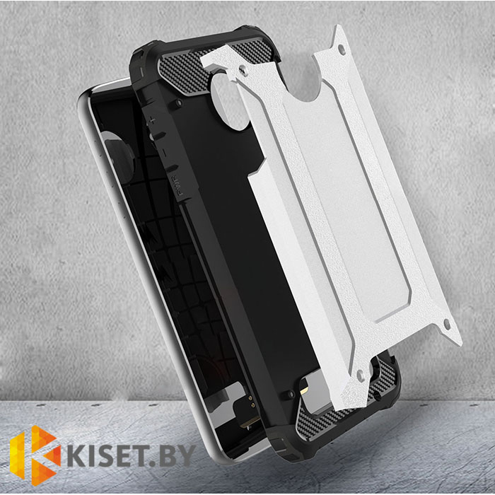 Гибридный противоударный чехол Shockproof для Xiaomi Redmi Note 5A Prime, черный