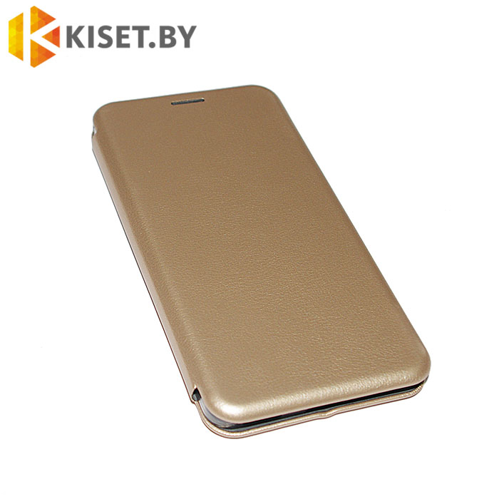 Чехол-книжка Book Case 3D с визитницей для Xiaomi Redmi 6 золотой