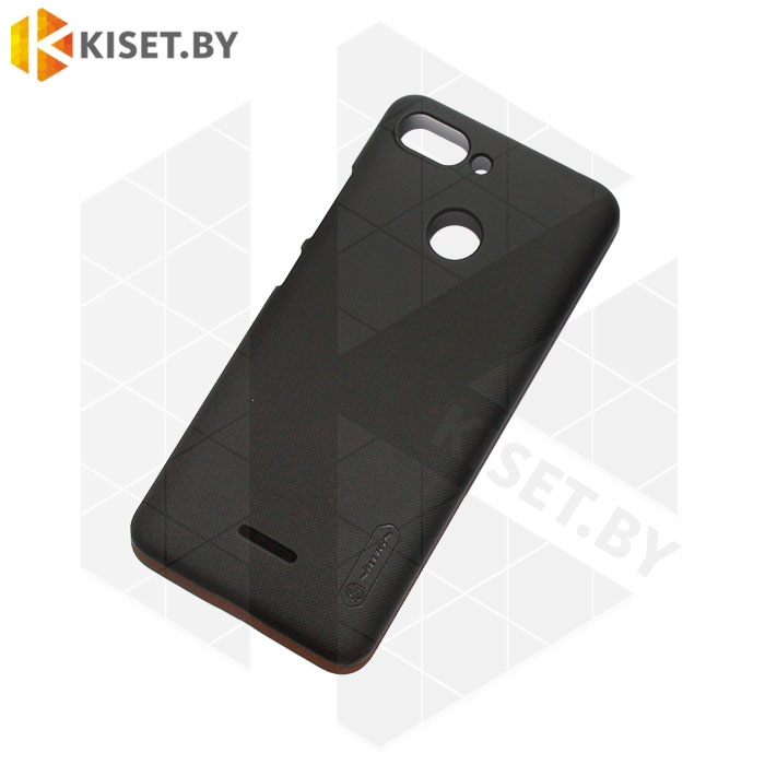 Пластиковый бампер Nillkin Super Frosted Shield для Xiaomi Redmi 6 черный