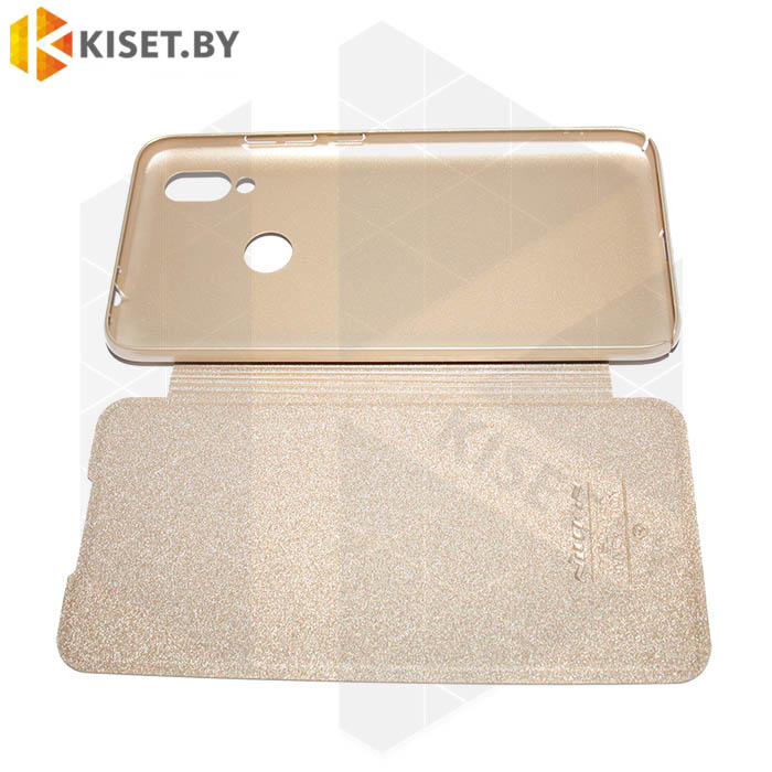 Чехол Nillkin Sparkle для Xiaomi Redmi 7 золотой
