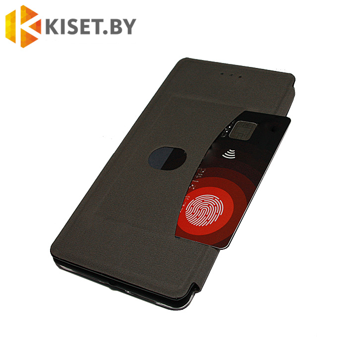 Чехол-книжка Book Case 3D с визитницей для Xiaomi Pocophone F1 черный