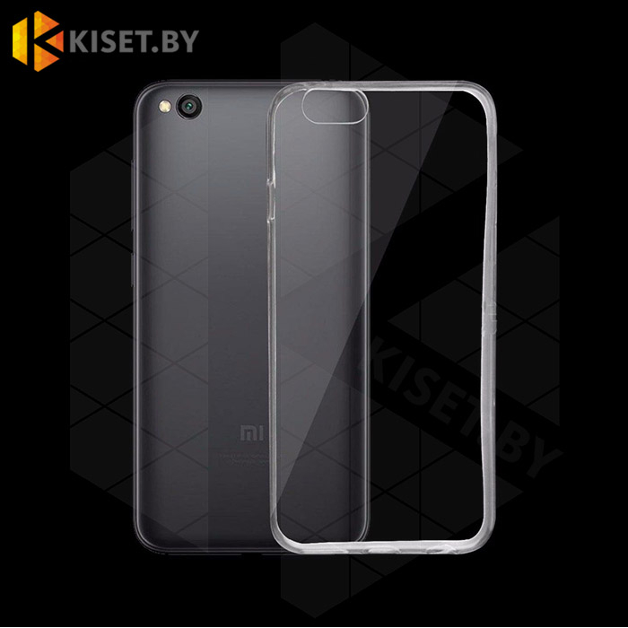 Силиконовый чехол Ultra Thin TPU для Xiaomi Redmi Go прозрачный